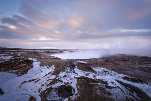 Island, Landschaft in der Dämmerung - EPF00342
