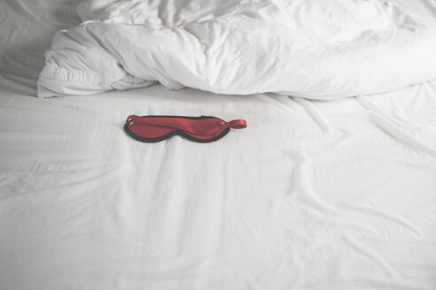Eye mask in rumpled bed - CHPF00366