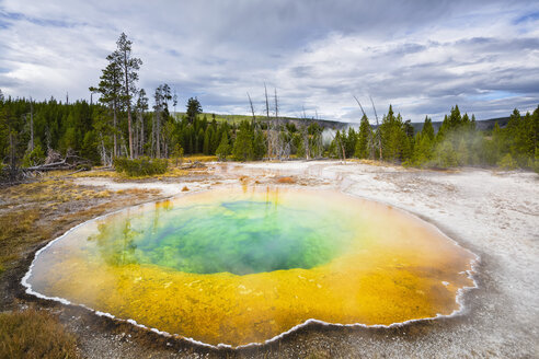 USA, Wyoming, Yellowstone-Nationalpark, Morning Glory Pool - FOF08933
