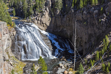 USA, Yellowstone-Nationalpark, Gibbon-Fälle, Gibbon-Fluss - FOF08961