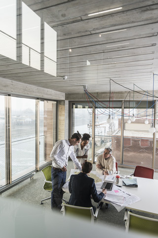 Business meeting in office stock photo