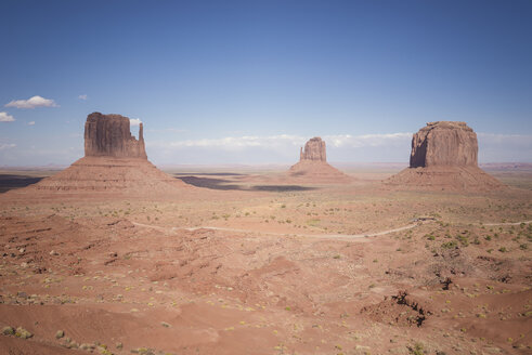 USA, Utah, Blick auf das Monument Valley - EPF00361