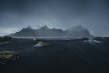 Iceland, Vestrahorn Mountain under a storm - EPF00367