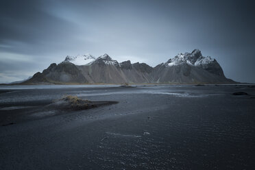 Iceland, Vestrahorn Mountain at blue hour - EPF00368