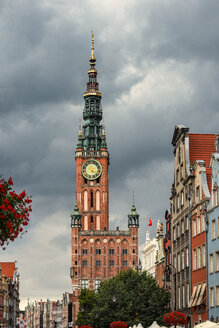 Polen, Danzig, Stadthäuser und Hauptrathaus - CSTF01280