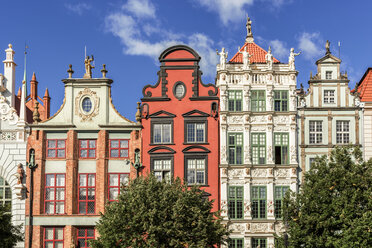 Polen, Danzig, Stadthäuser im Stadtzentrum - CSTF01288