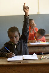 Madagaskar, Schülerinnen und Schüler der Grundschule Fianarantsoa - FLKF00749