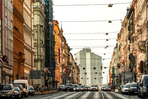 Prag, Nove Mesto, Hauptstraße in der Altstadt - CSTF01296