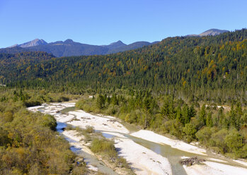 Deutschland, Bayern, Isar, Isartal bei Wallgau - SIEF07327