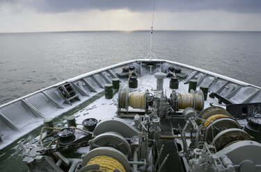 Arktischer Ozean, Schiff auf der Barentssee - DSGF01565