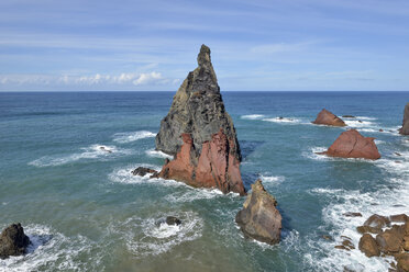 Portugal, Madeira, Naturschutzgebiet Ponta de Sao Lourenco, Halbinsel an der Ostküste - RJF00662