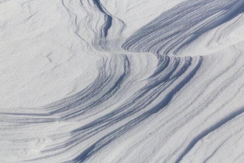 Austria, snowdrifts seen from above - MABF00451