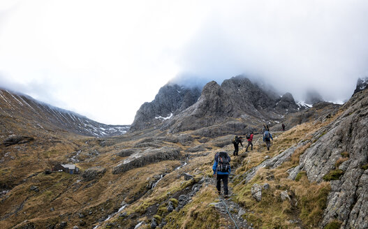 UK, Scotland, trekking at Ben Nevis - ALRF00868