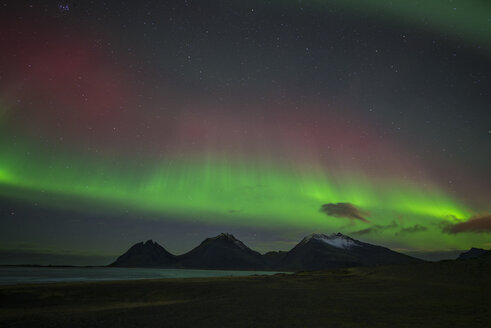 Iceland, scenery with Aurora Borealis - EPF00397