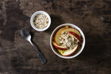 Bowl of porridge with apples - EVGF03135
