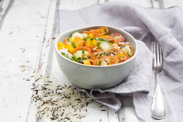 Rice salad with mixed vegetables - LVF05944