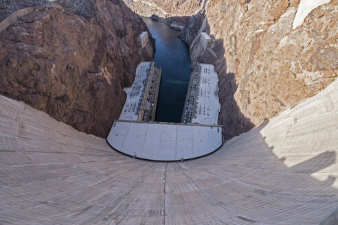 USA, Nevada, Arizona, Lake Mead, Colorado River, Hoover-Damm - FOF09113