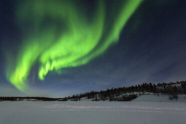 Canada, Yellowknife, Northern lights - TOVF00071