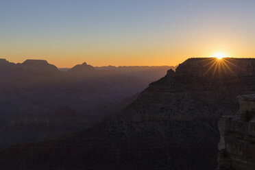 USA, Arizona, South Rim, Colorado River, Grand Canyon National Park, Blick vom Mather Viewpoint - FOF09129