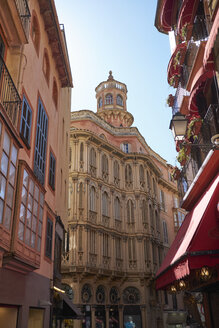 Spain, Mallorca, Palma, Historical facades in the old town - BSCF00565