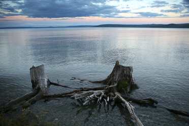 Mongolia, Lake Khovsgol at twilight - DSGF01640