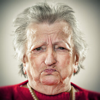 Portrait of an elderly lady - ZOCF00161