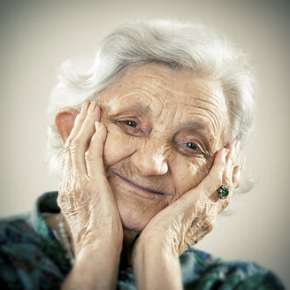 Portrait of an elderly lady - ZOCF00164