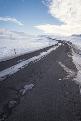 Iceland, empty country road - EPF00413