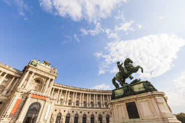 Austria, Vienna, Hofburg, national library, papyrus museum, monument Prince Eugen - WDF03942