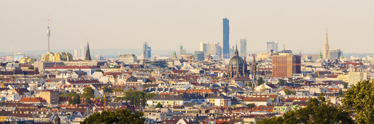 Österreich, Wien, Stadtbild, Panorama - WDF03951