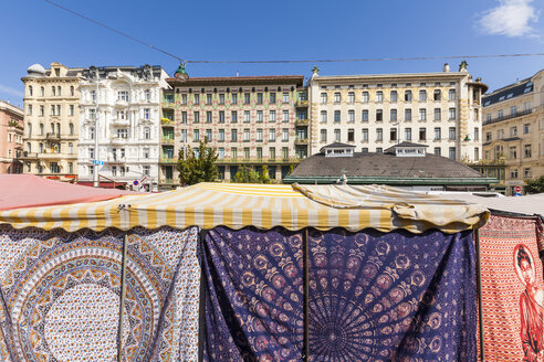 Österreich, Wien, Naschmarkt, Tuchmarkt, Wienzeilenhäuser - WDF03956