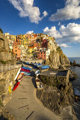 Italien, Ligurien, Cinque Terre, Manarola - PU00615