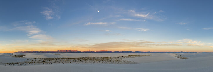 USA, New Mexico, Chihuahua-Wüste, White Sands National Monument, Panoramablick - FOF09218