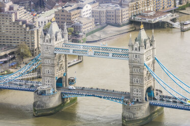 UK, London, Themse und Tower Bridge - THAF01937