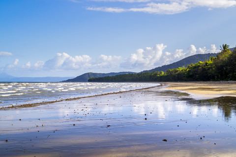 Australien, Queensland, Küstenlandschaft, lizenzfreies Stockfoto