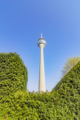 Deutschland, Duesseldorf, Rheinturm, lizenzfreies Stockfoto