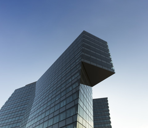 Austria, Vienna, modern office tower stock photo