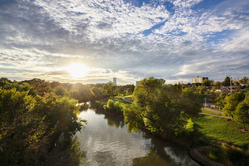 USA, Texas, Houston, Buffalo Bayou - FOF09266