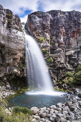 Neuseeland, Ruapehu Distrikt, Tongariro National Park, Taranaki Falls - STSF01198