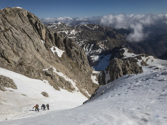 Italy, Lazio, Terminillo,Winter climbing - LOMF00571