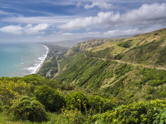 New Zealand, Northern Island, Kapiti Coast District, Paekakariki Hill Road - STSF01202