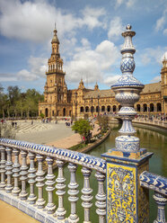 Spanien, Sevilla, Plaza de Espana - LAF01847