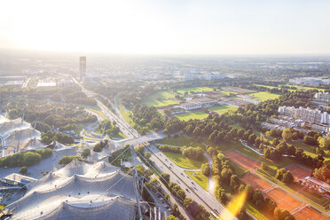 Germany, Bavaria, Munich, view over the Olympic Area - MMAF00113
