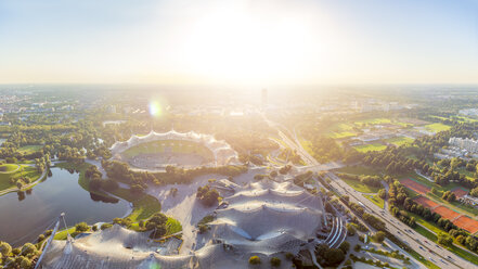 Germany, Bavaria, Munich, view over the Olympic Area - MMAF00114