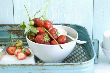 Schale mit frischen Erdbeeren - ASF06080