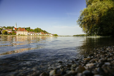 Austria, Mauthausen, View from Danube river - AIF00433