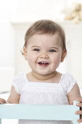 Portrait of relaxed baby girl - FSF00919