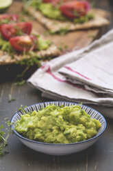 Bowl of avocado dip - ODF01516