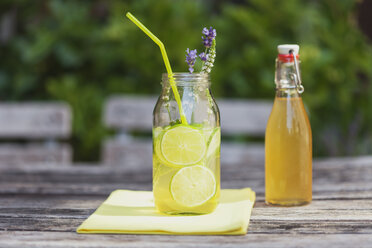 Glass of homemade lime lemonade - GWF05232