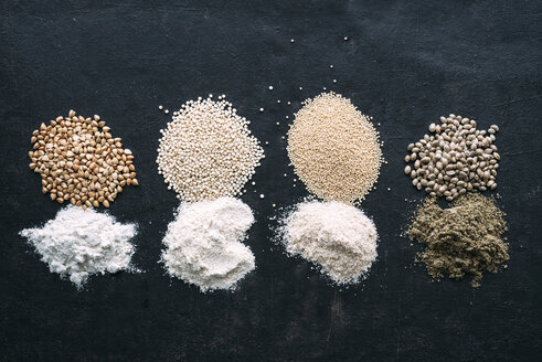 Pseudocereals and flour, Buckwheat, Quinoa, Amaranth, Hemp - IPF00385